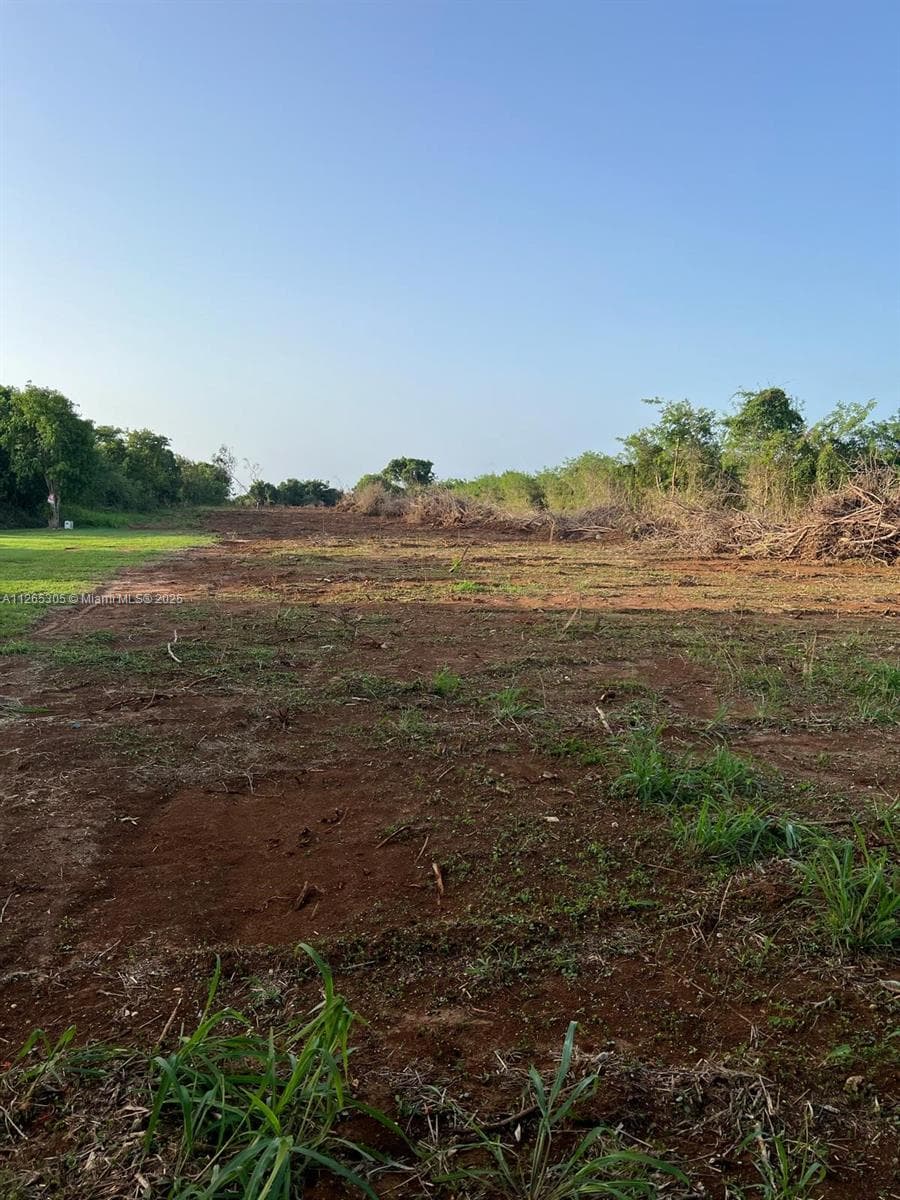 VIEW OF FLAT LAND