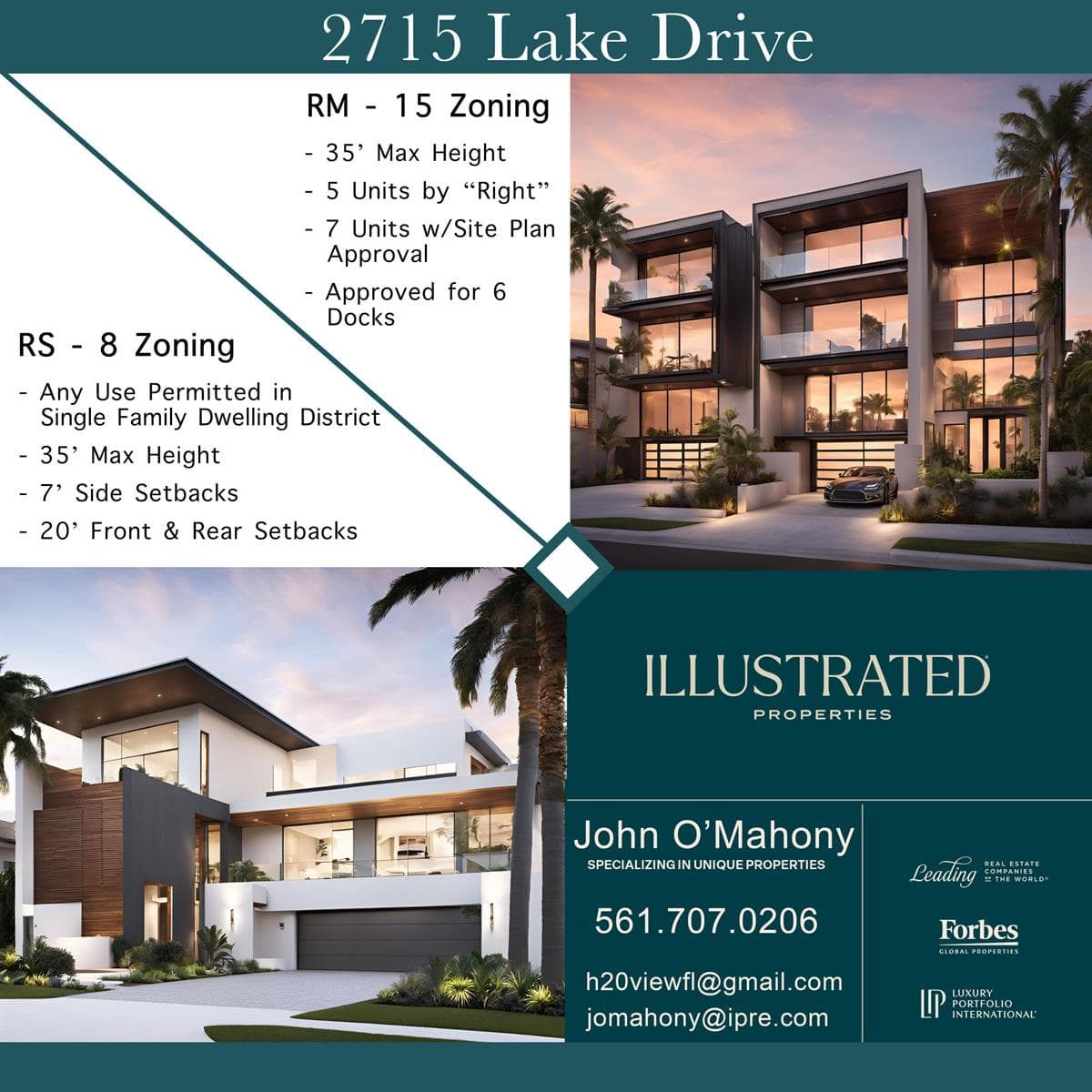 2715 Lake Dr. Real Estate Sign John OMah