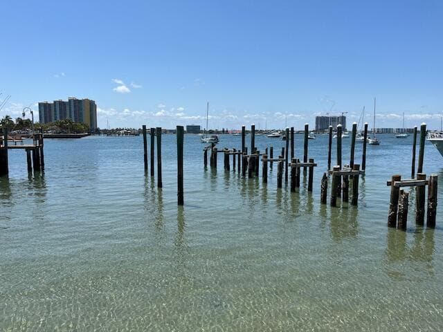 2715 Lake Dr view from seawall west of d