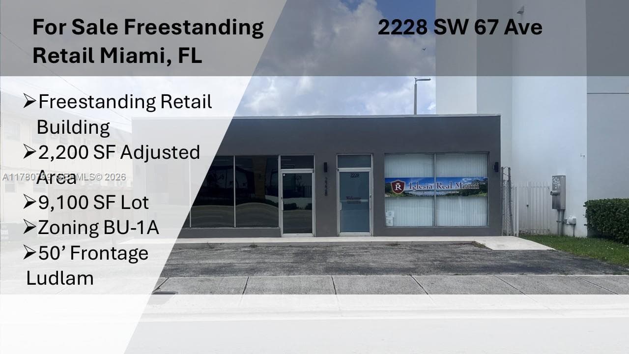 2228 SW 67th Ave, Miami FL 33155