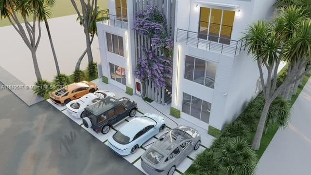 Parking for each of the 3 units.