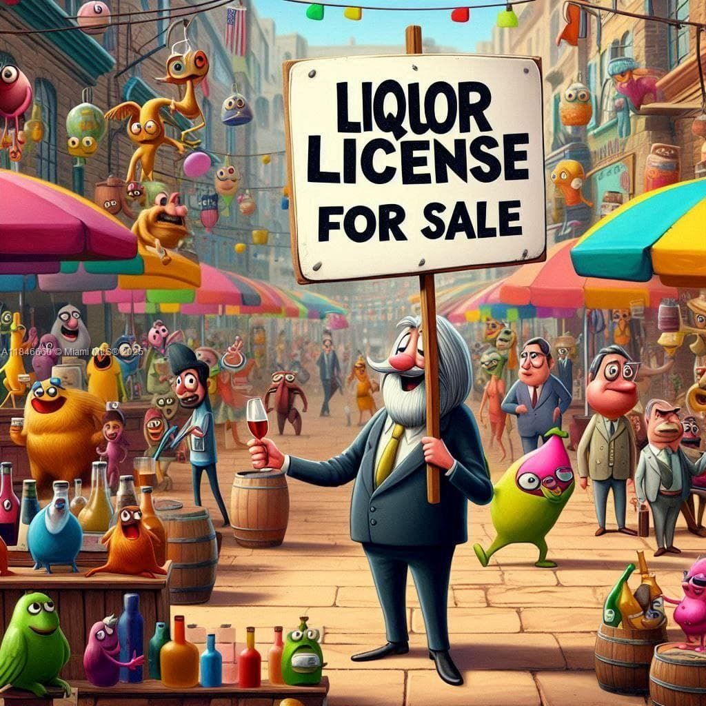Liquor License For Sale Available in Florida, Miami FL 33196
