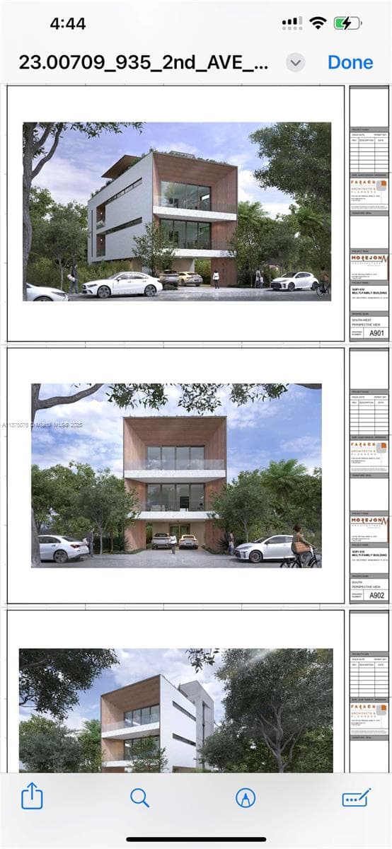 Project proposed by owner 2 units, waiting for city approval
