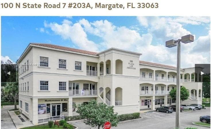 100 N State Road 7 # 203A, Margate FL 33063