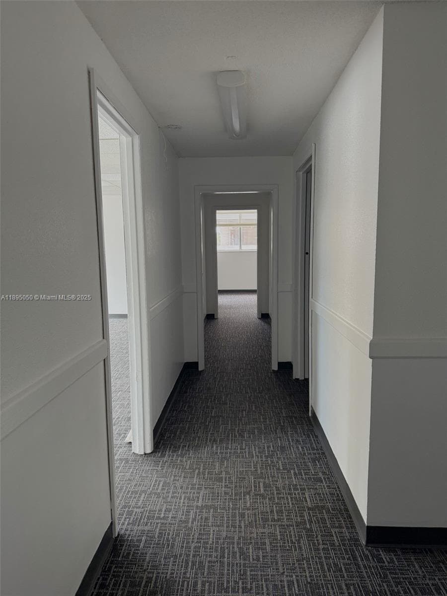 Suite 302 - hallway leading to 3 privates offices