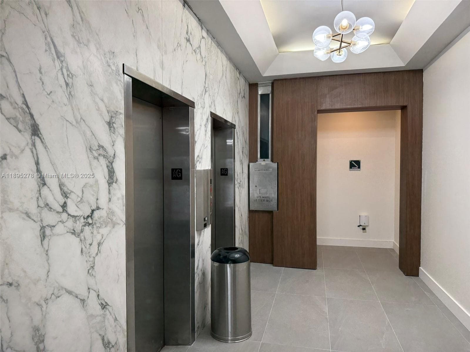 Recently renovated lobby