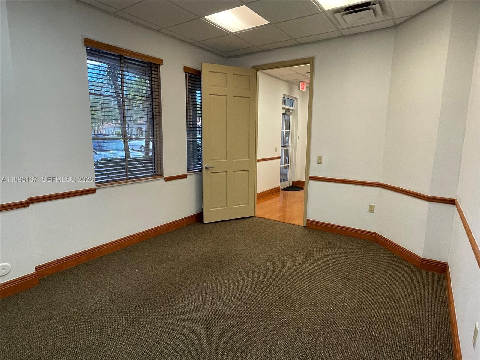 Private office #1, in the front.