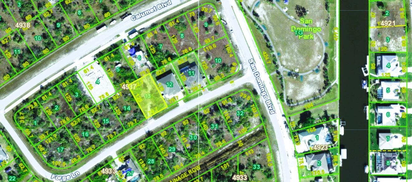 General View Land 14634 FORGE LN