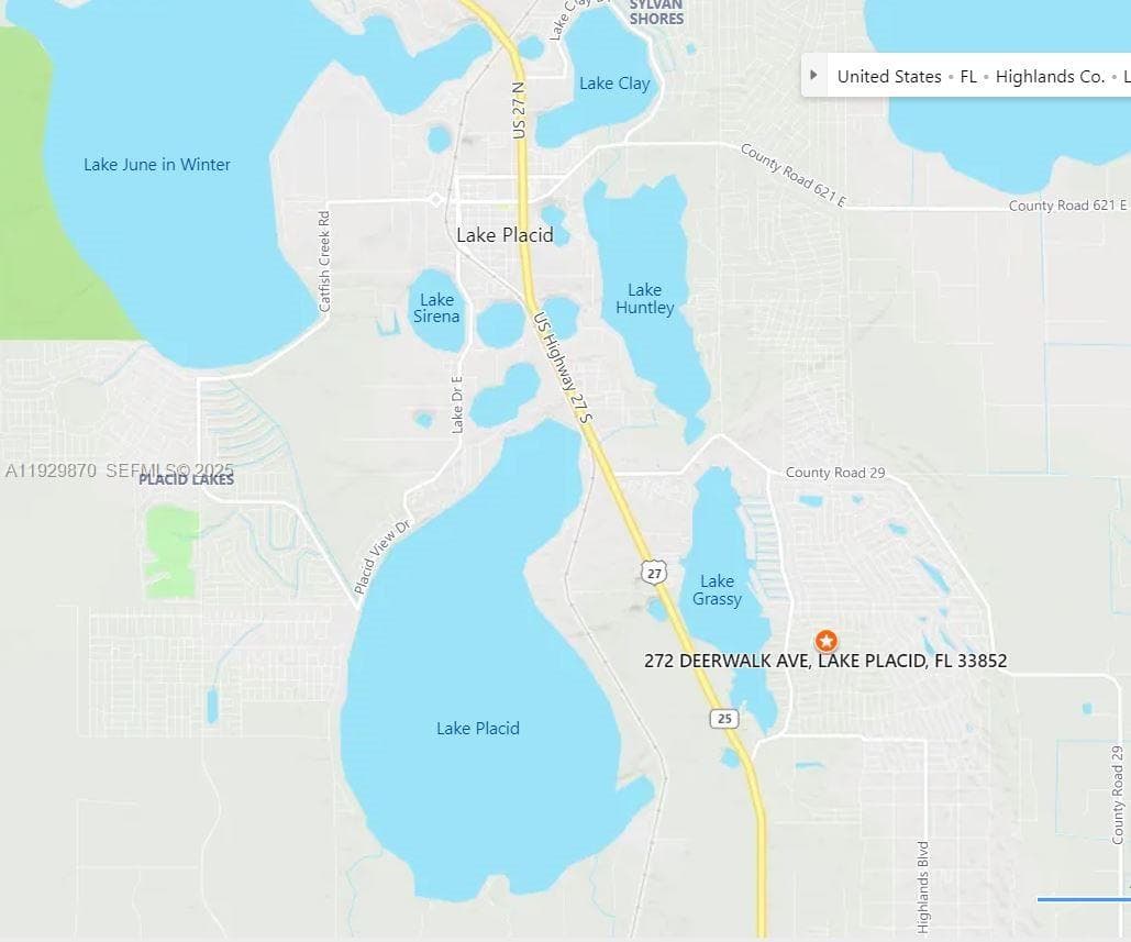272 DEERWALK AVE, Lake Placid FL 33852