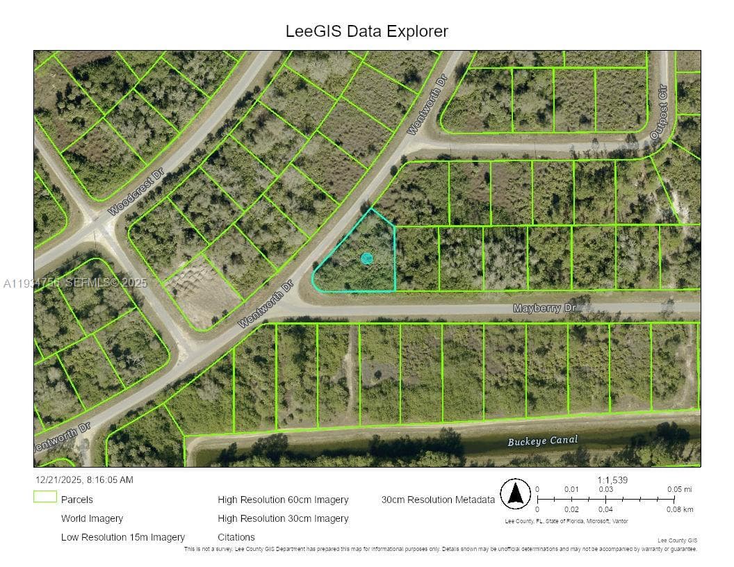 1801 MAYBERRY DR, Lehigh Acres FL 33972