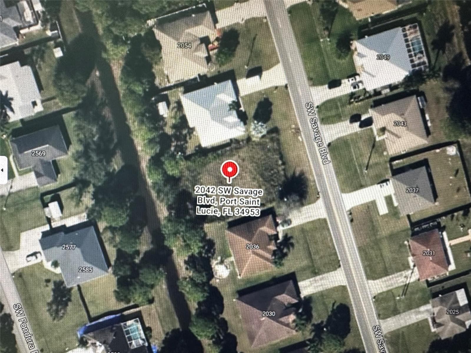 2042 SW Savage Boulevard, Port St. Lucie FL 34953