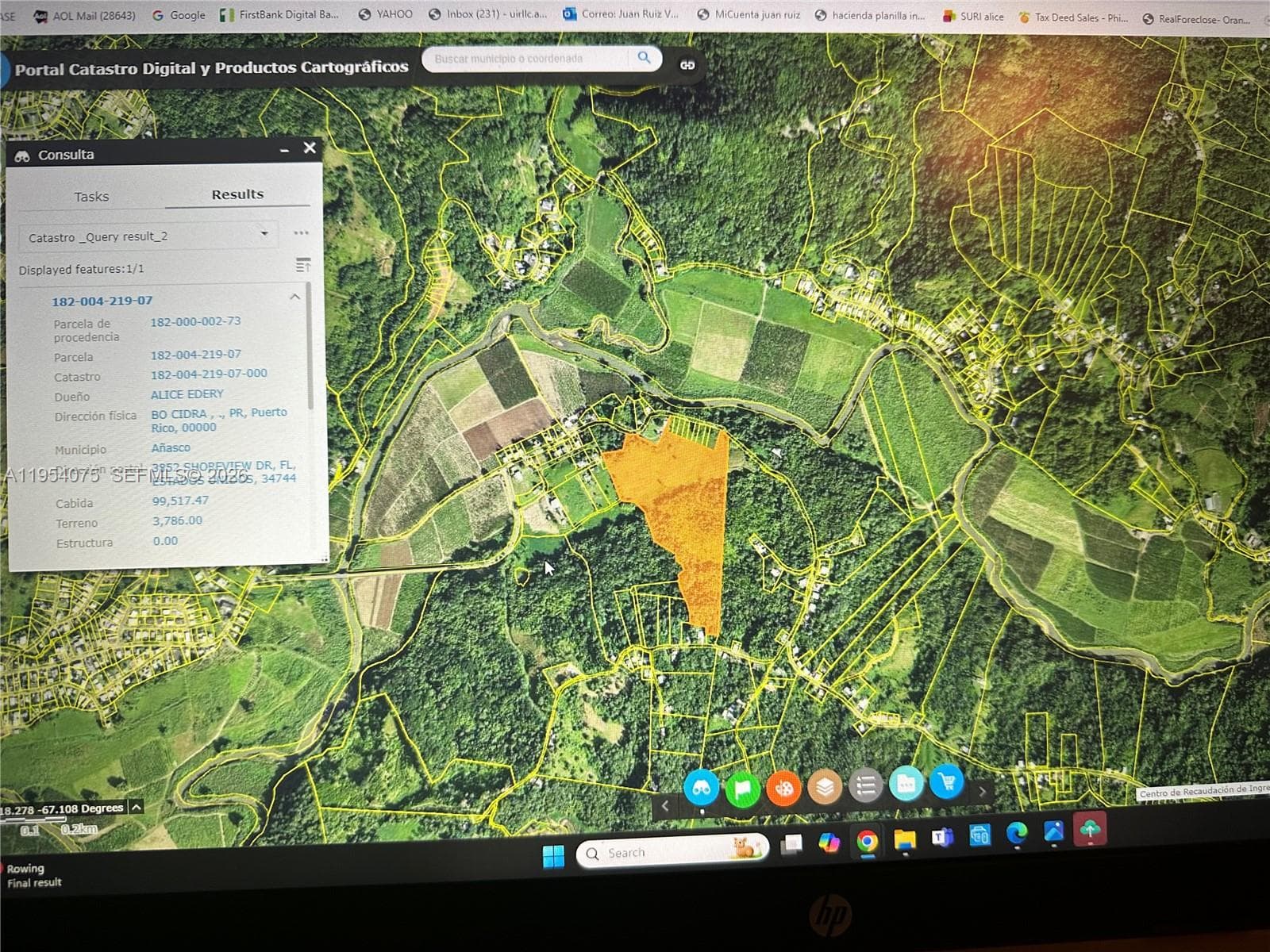 W CARR 342 KM 1.6 BARRIO CIDRA ANASCO, PR 00623