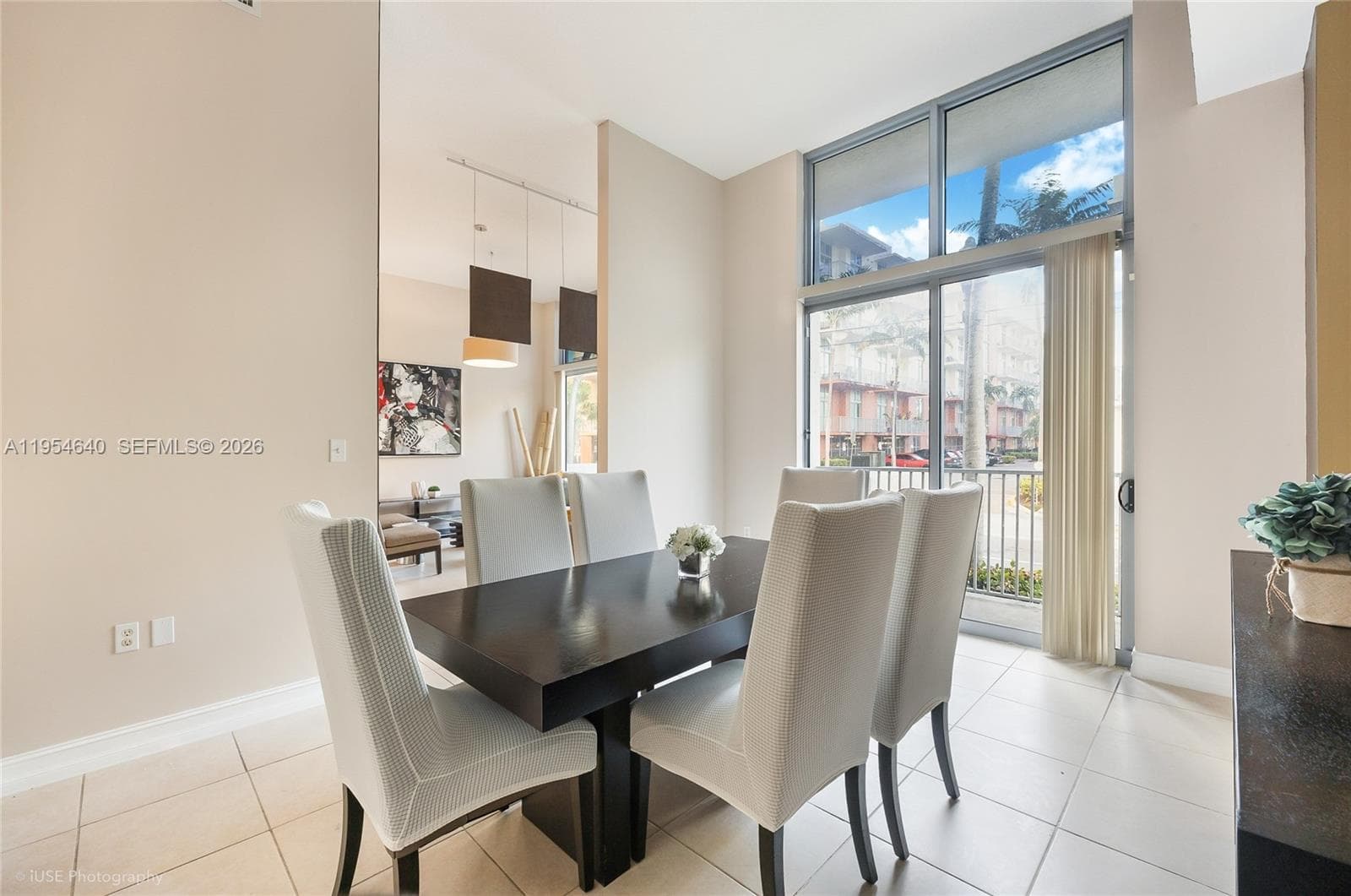 Formal dining area