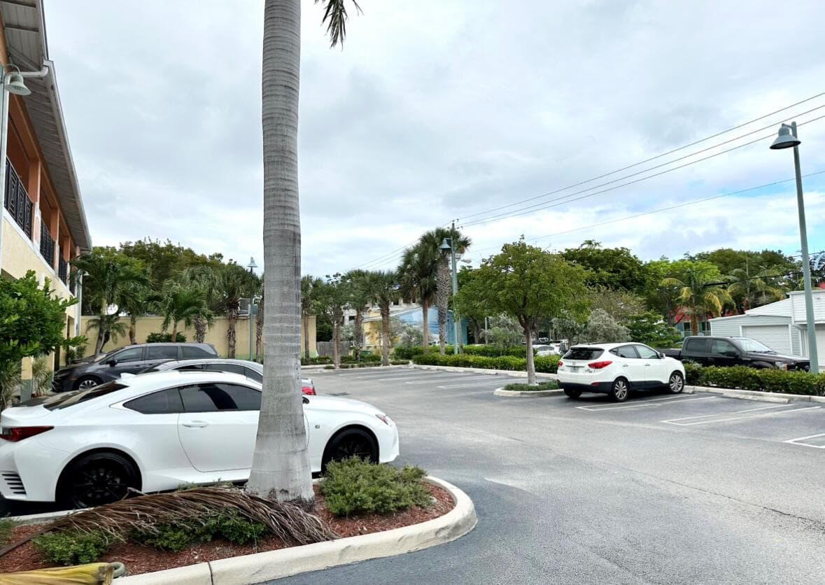 Rear Parking Lot