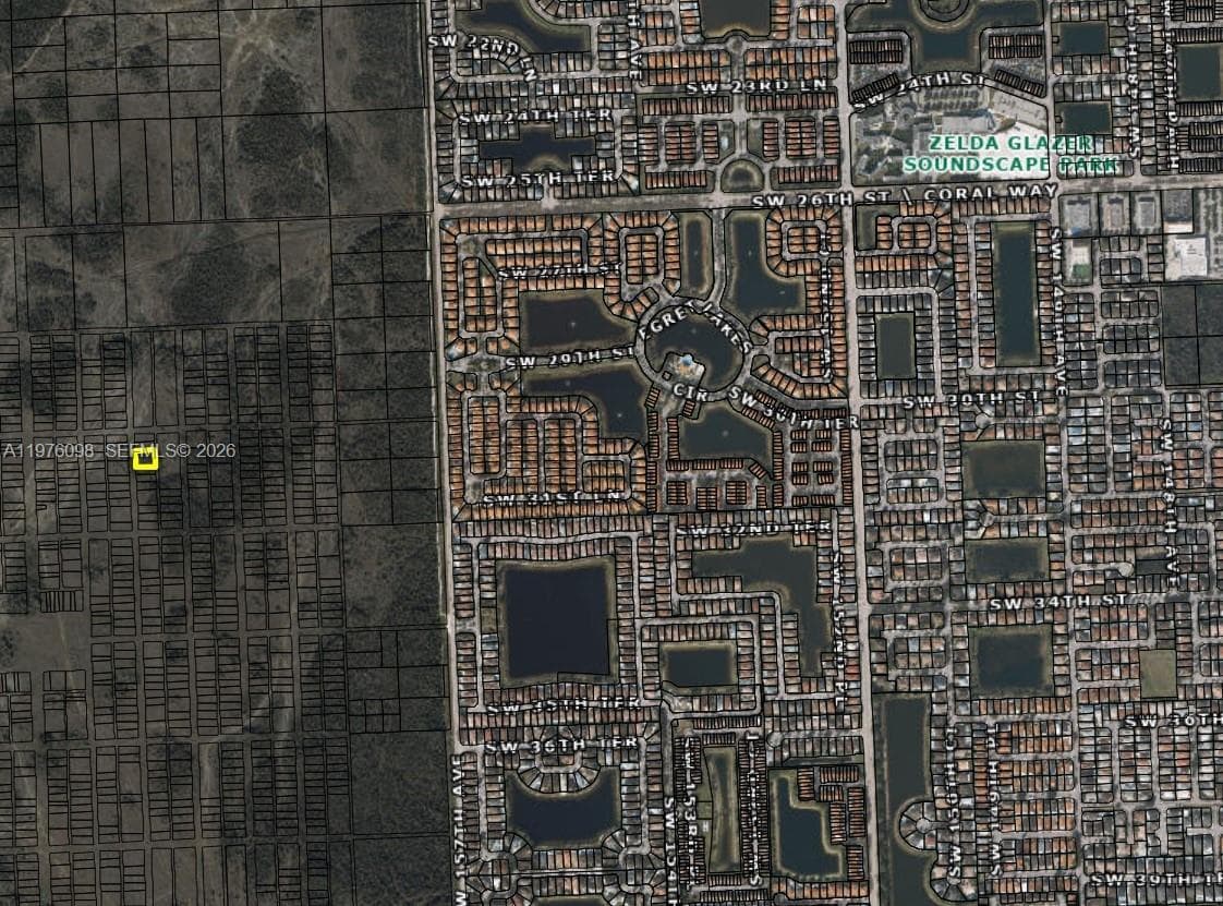Location in west miami