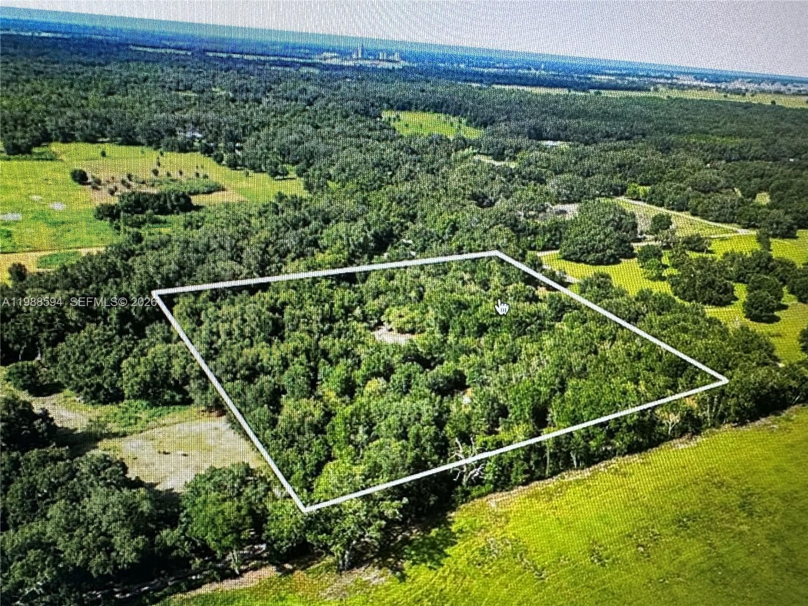 AERIAL VIEW 10 ACRES