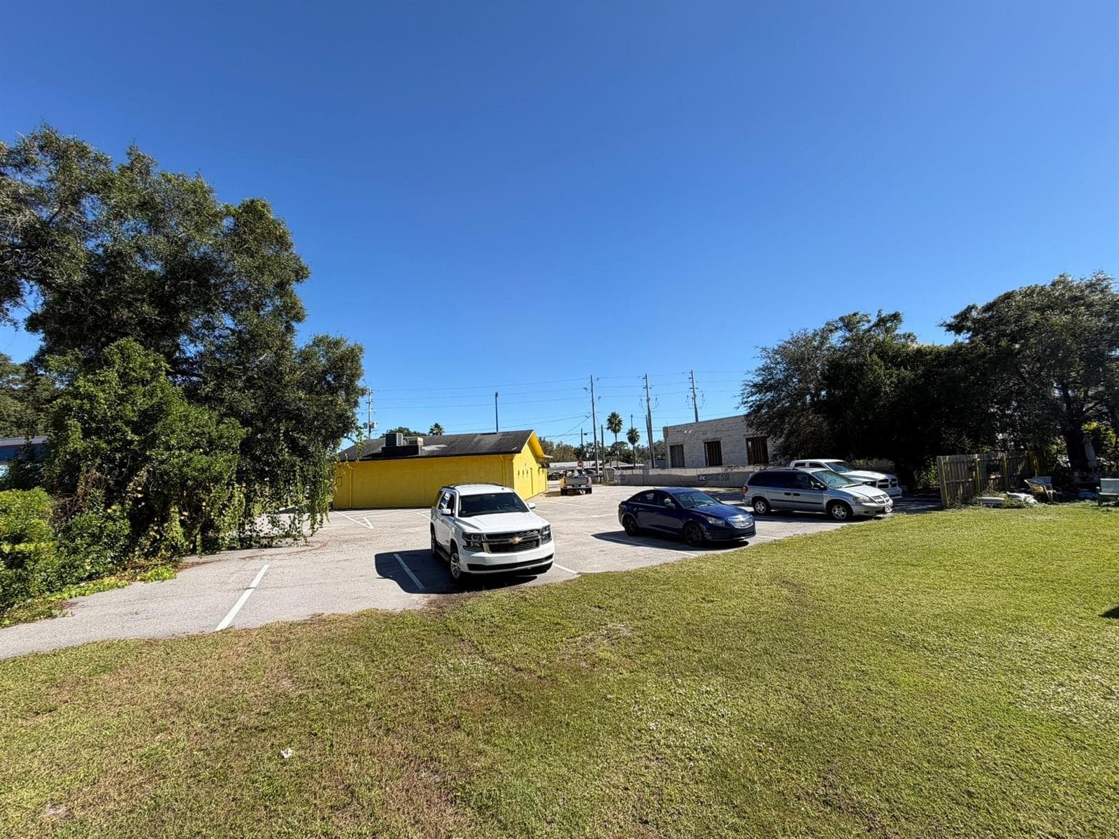 Rear property parking