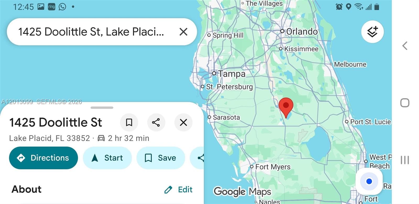 1425 Doolittle St, Lake Placid FL 33852