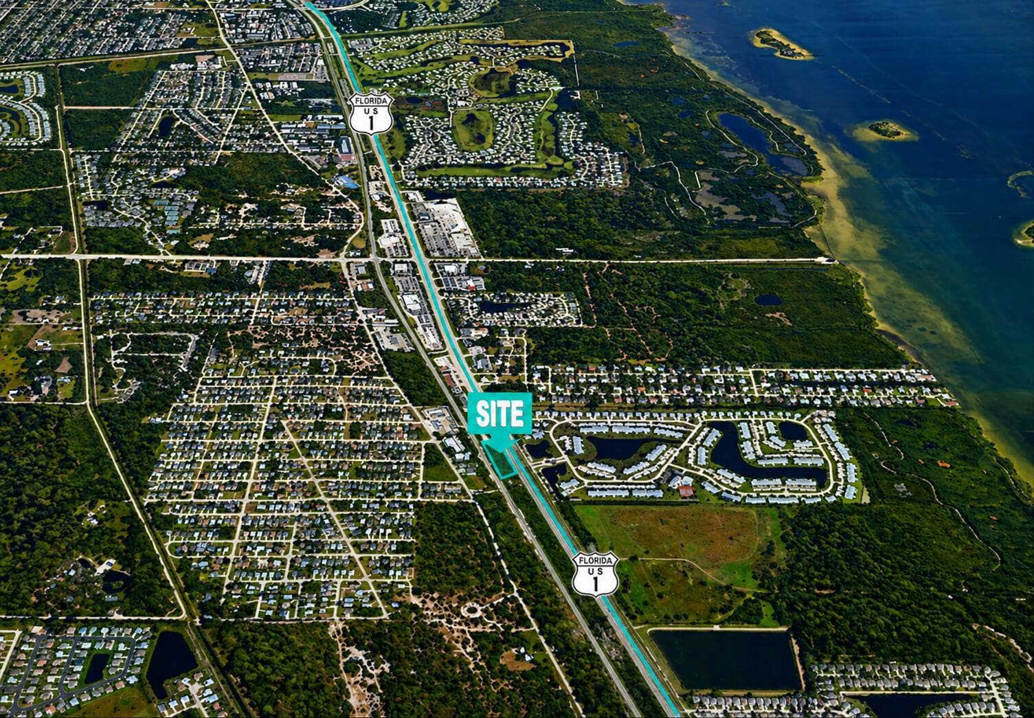 Aerial US Hwy 1