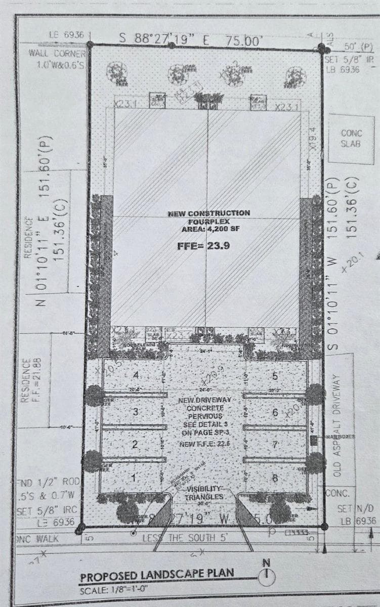 1114 W 28 ST - Site Plan