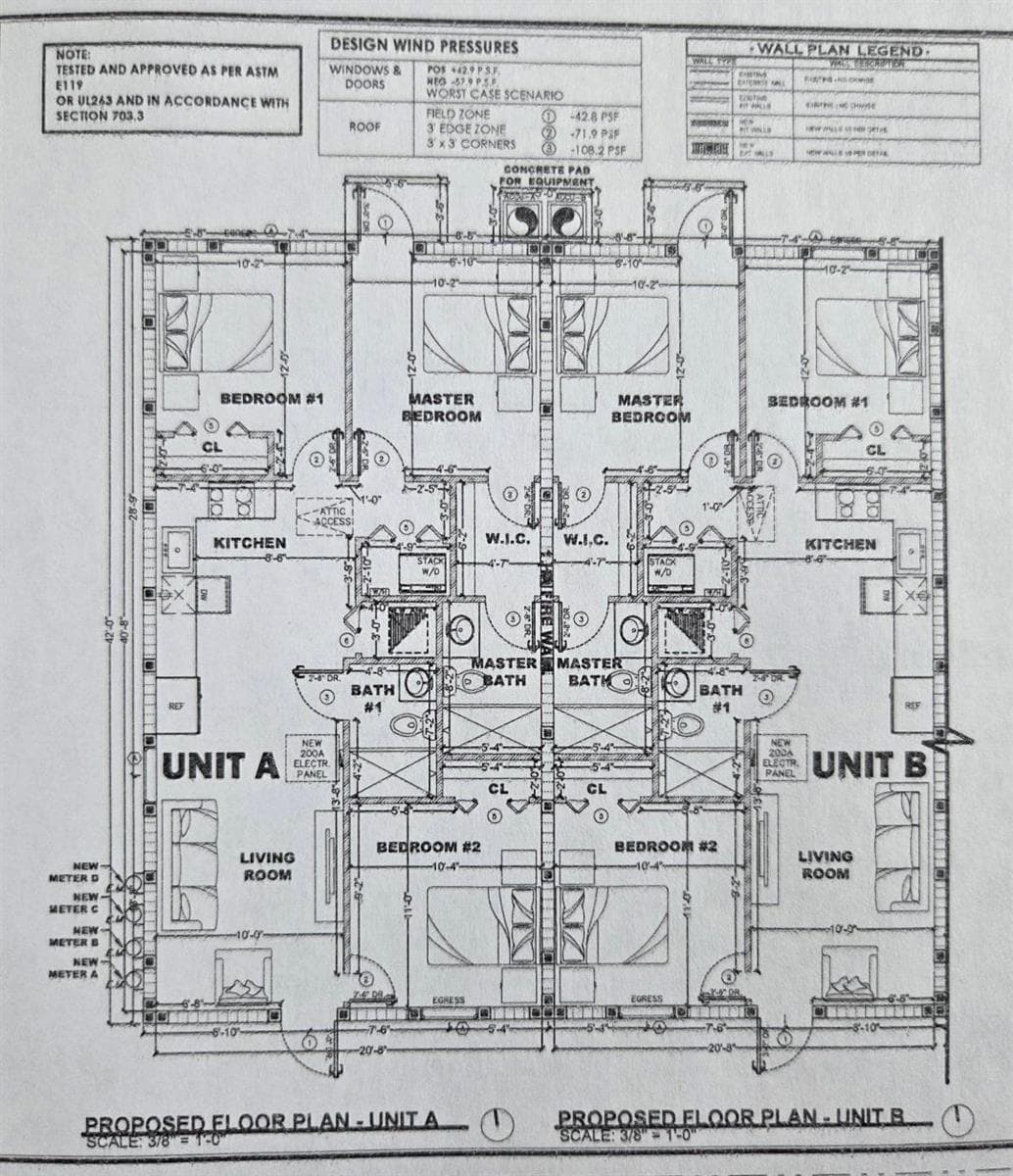 1694 W 26th Ct - Floor Plan A B