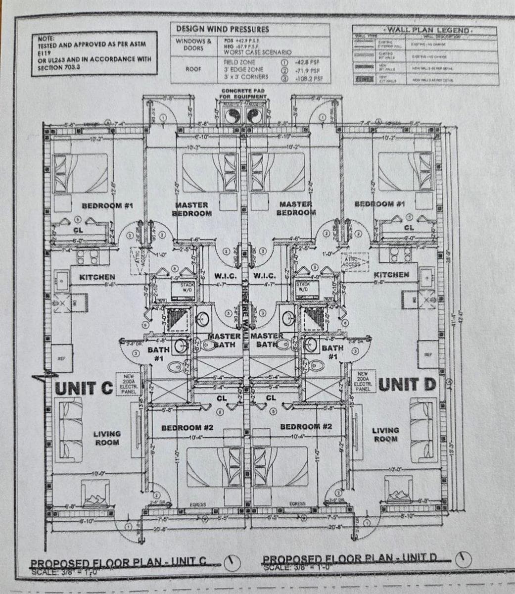 1694 W 26th Ct - Floor Plan C D
