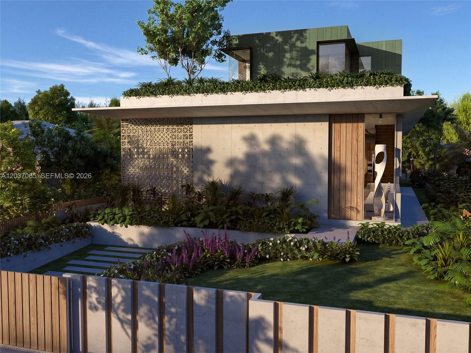 1728 Lenox -  Rendering green build option 2
