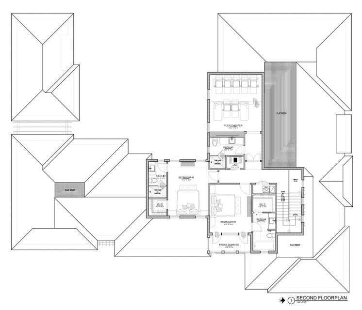 second floor plan