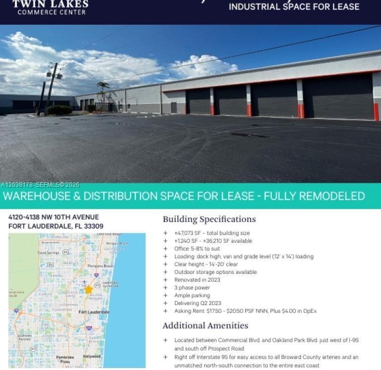 4132 NW 10th Ave # 4, Oakland Park FL 33309