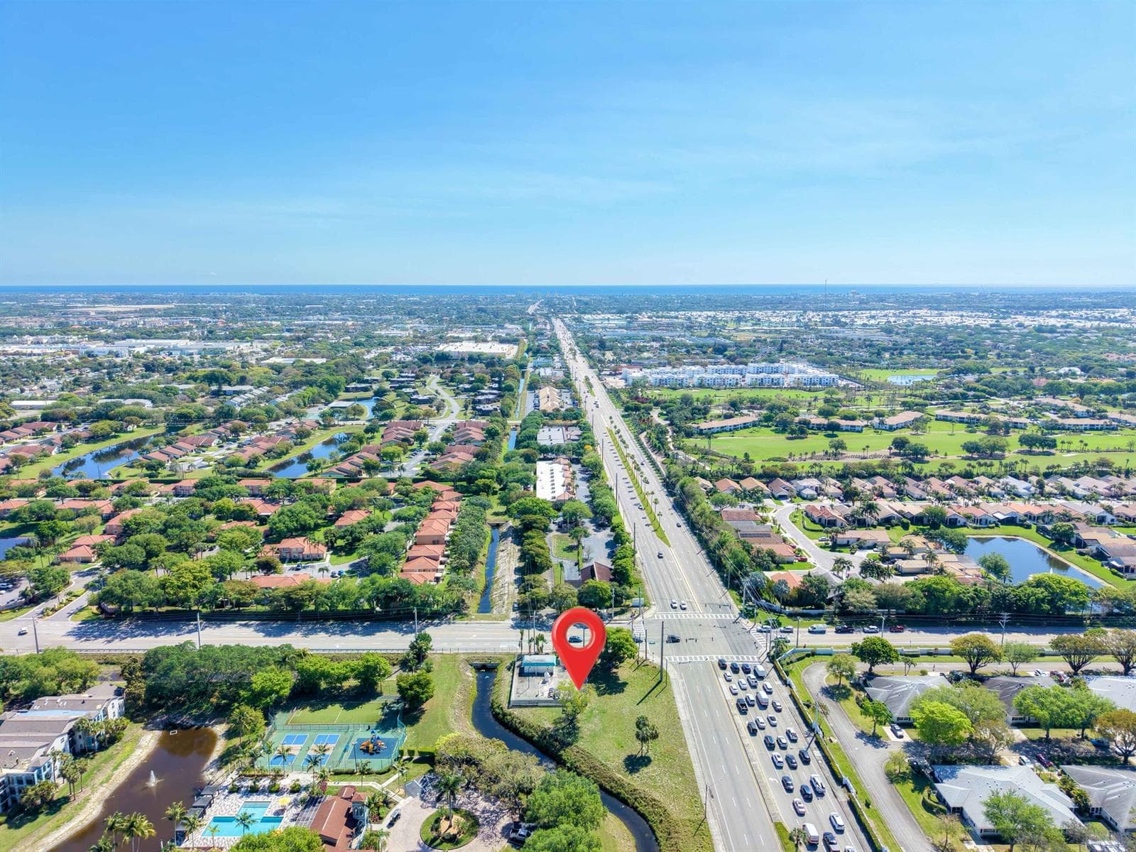 Panoramic to East - Ocean
