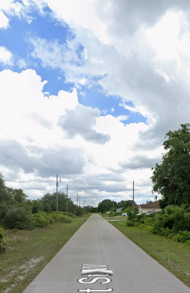Paved road