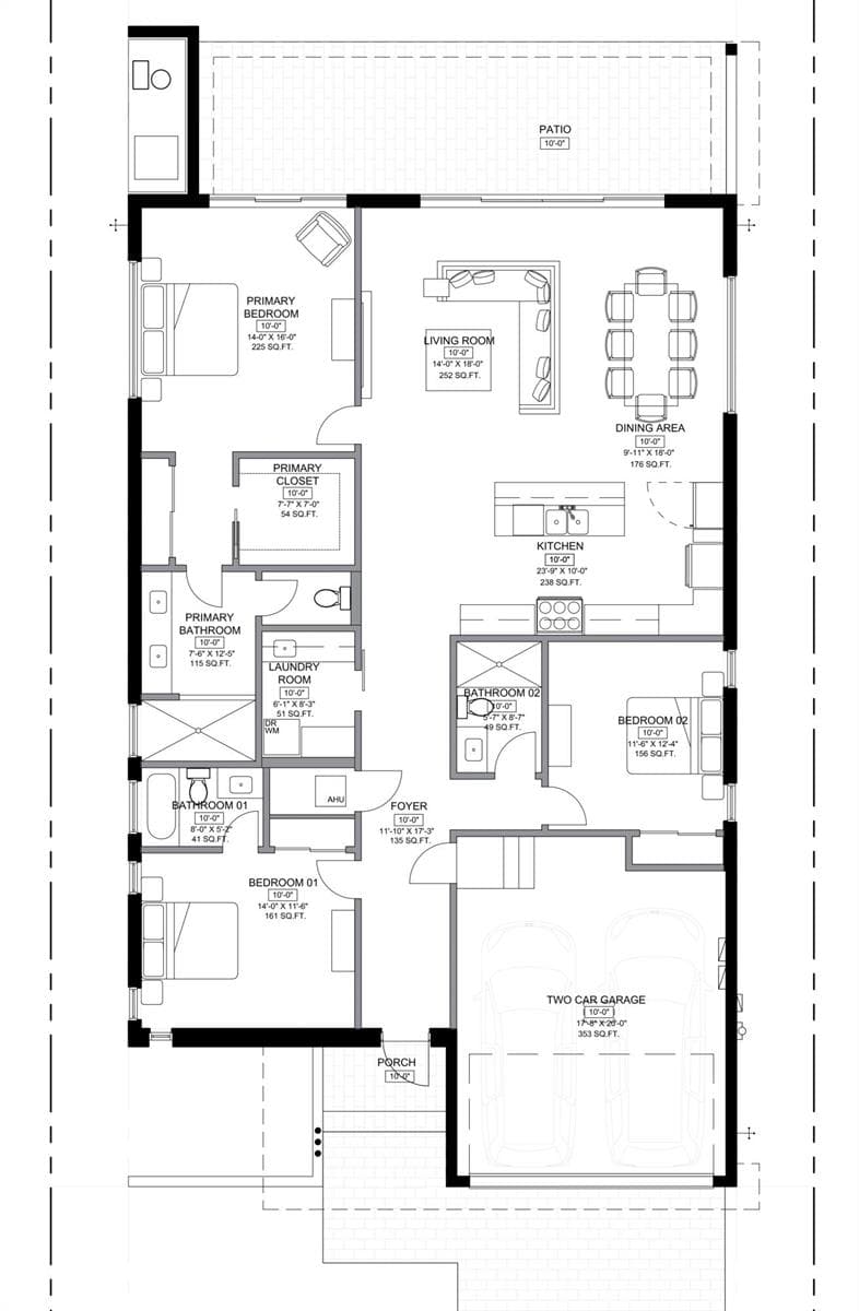 First Floor Plan - Marketing 1235 NW 2nd