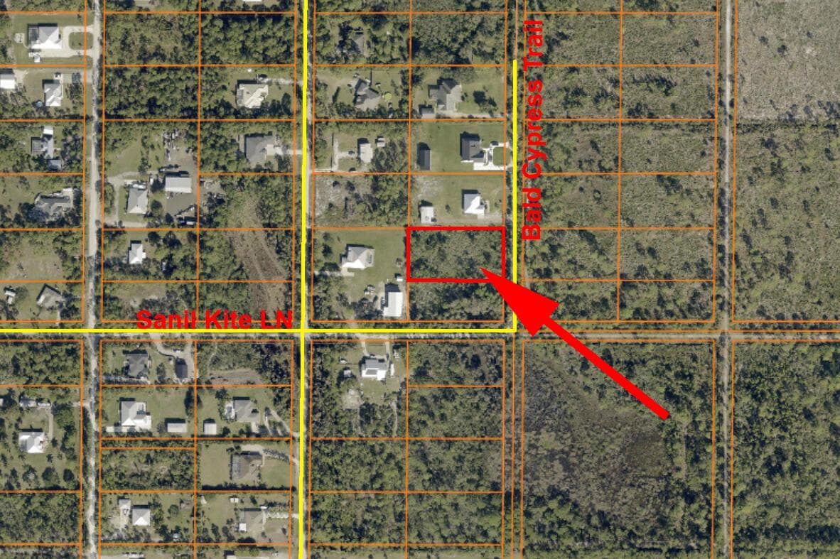 Bald Cypress Trail Lot Location