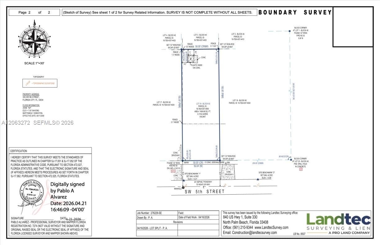 530 SW 5th St, Florida City FL 33034