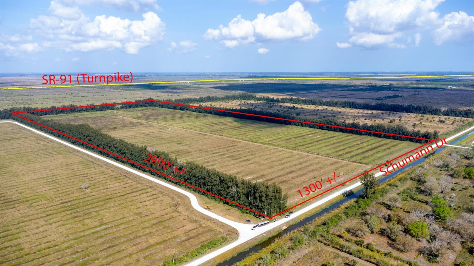 Red_sign_Lot_Schumann_Rd_86_Acres_Fort_P