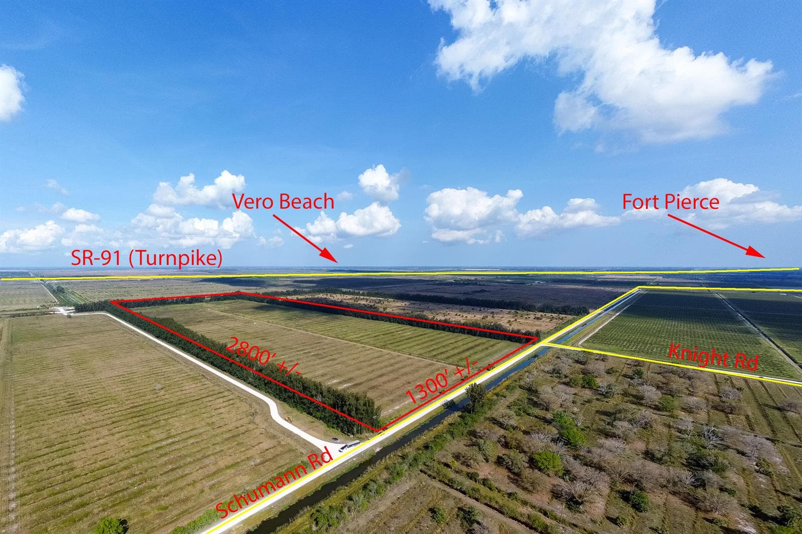 Red_sign_Lot_Schumann_Rd_86_Acres_Fort_P