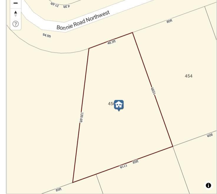 Parcel dimensions