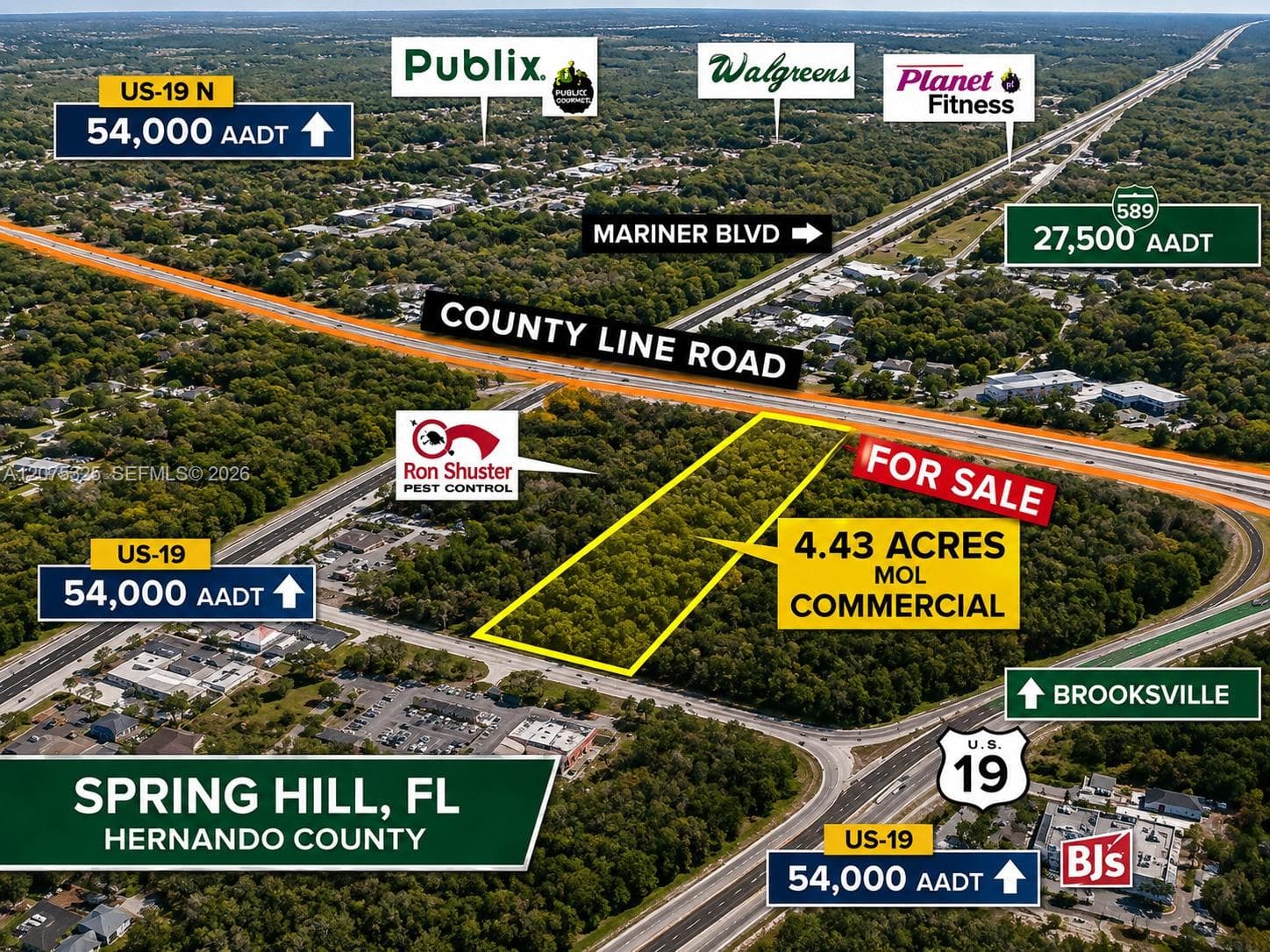 County Line Road, Spring Hill FL 34608