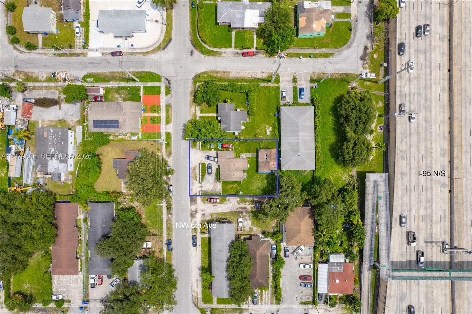 Site offers wide 71 front feet and 100 feet in dept.  Adjacent lots are for sale for an expanded and larger development concept.