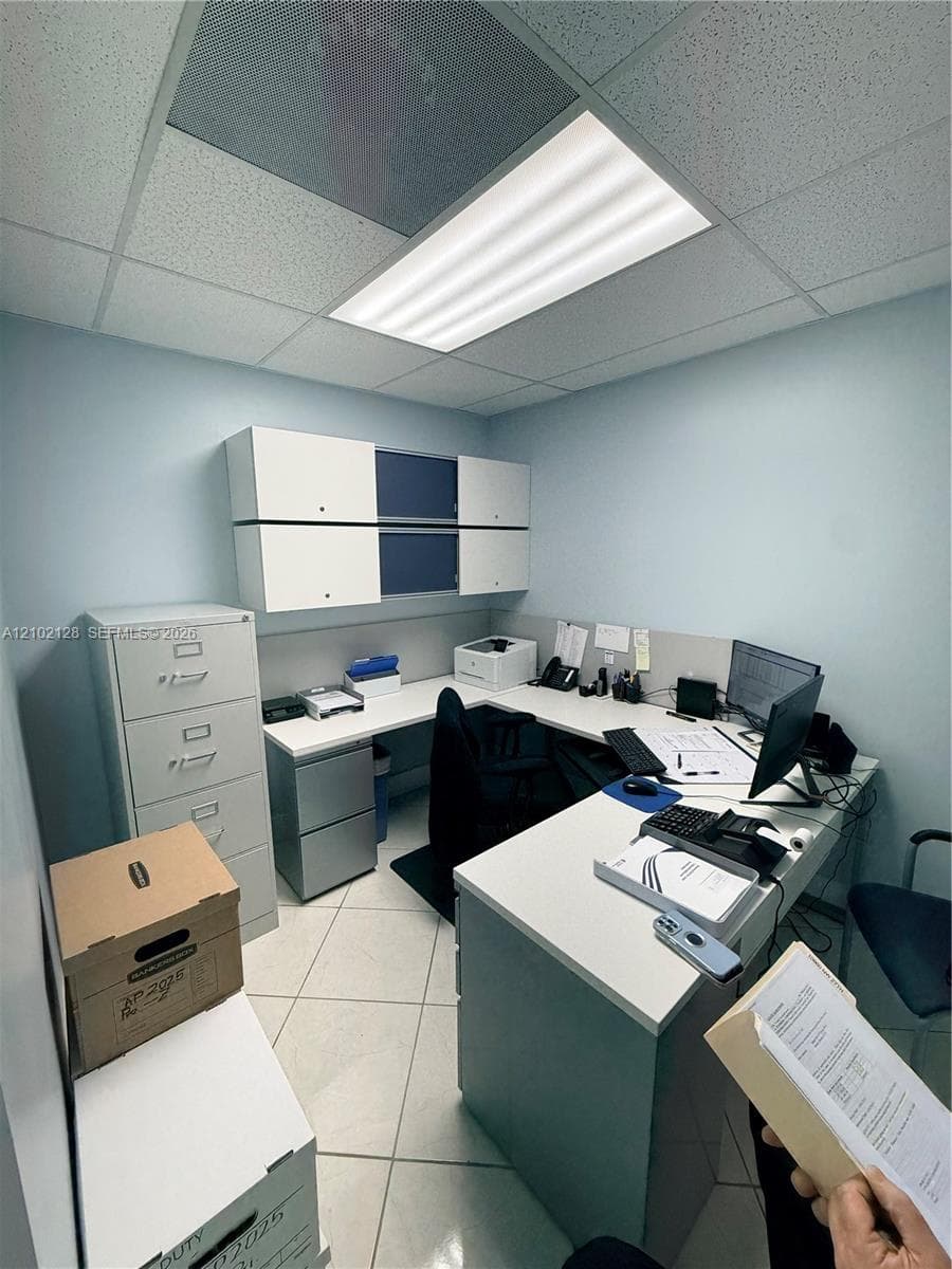 Recessed lighting in a suspended grid ceiling