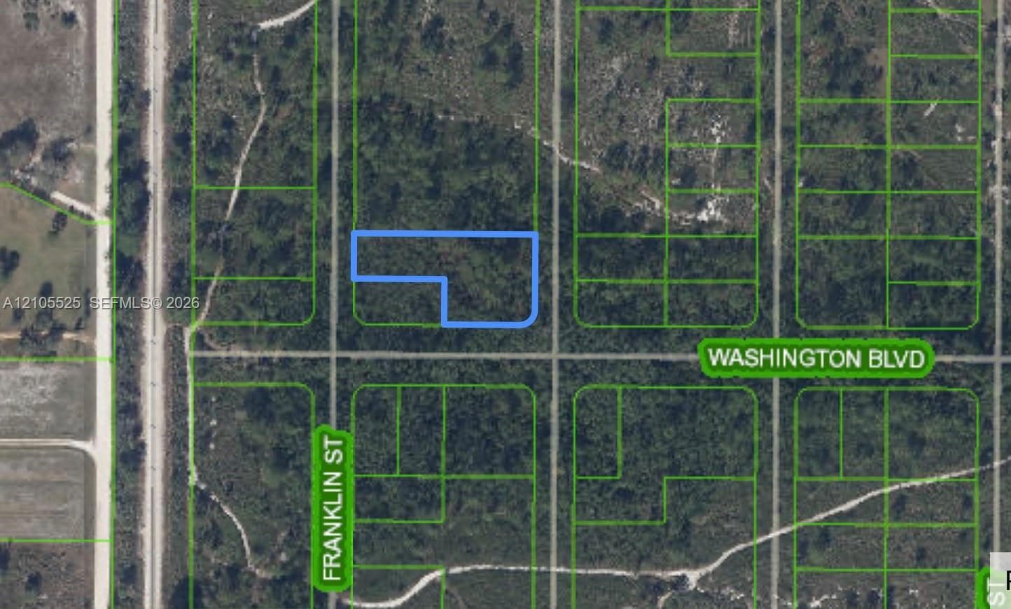 Parcel Map. Illustrating the physical boundaries and geographic location of the property
