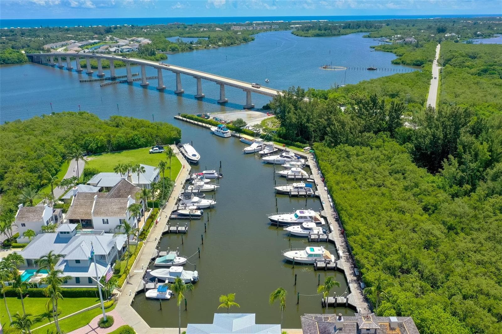 Deep water parking for up to 55' boat