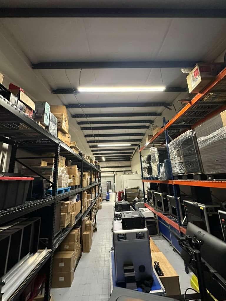 Shelving & equipment space