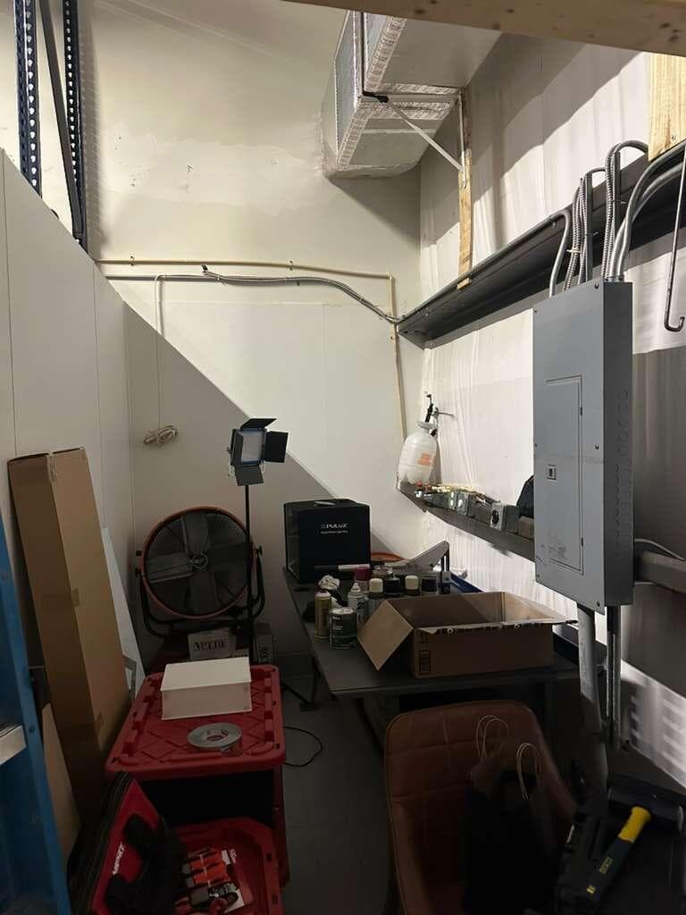 Separated Back Area