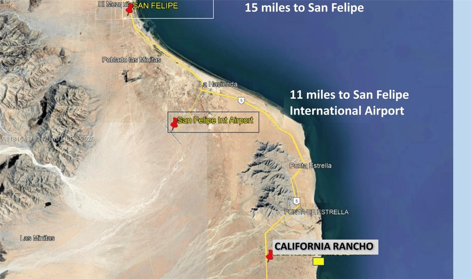 Beachfront: 1.4 km (0.87 miles)