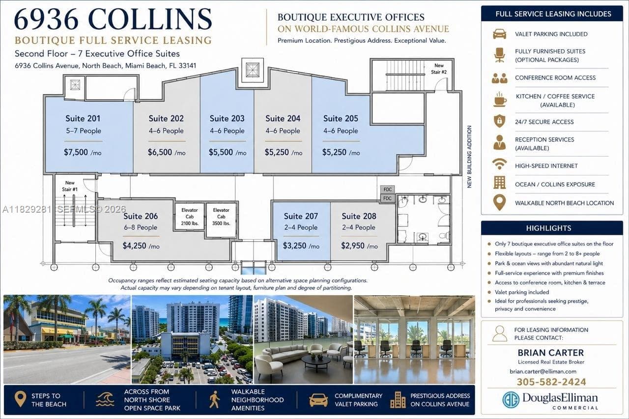 Plans and Pricing on 2nd floor. Proposed. Offices.