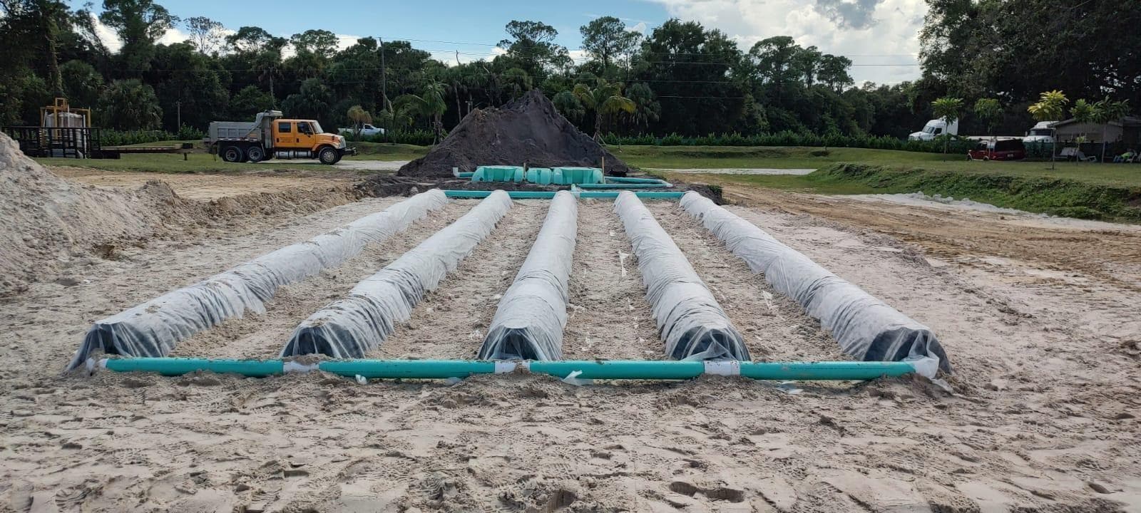 Plumbing installed and ready