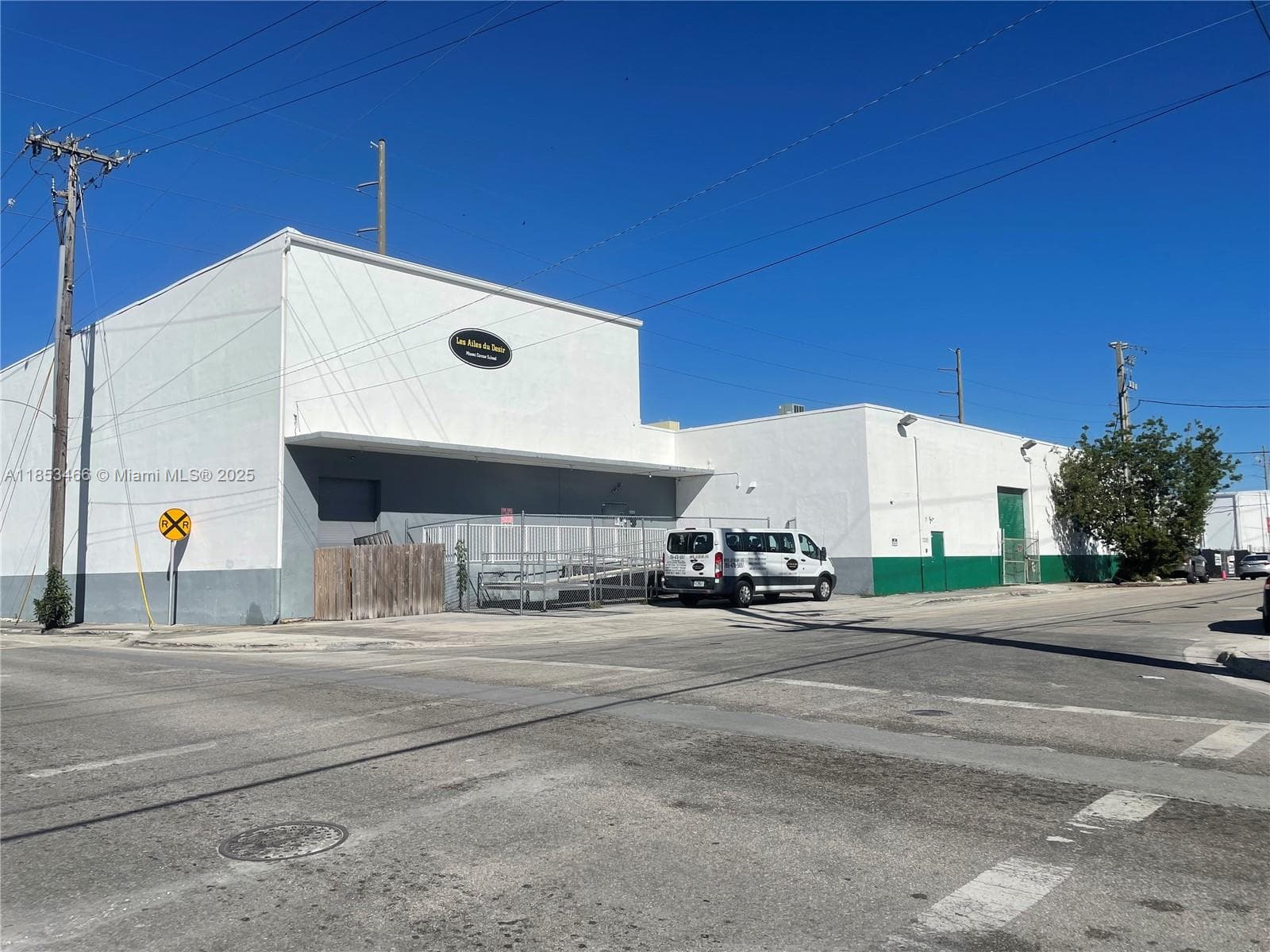 Front of the warehouse