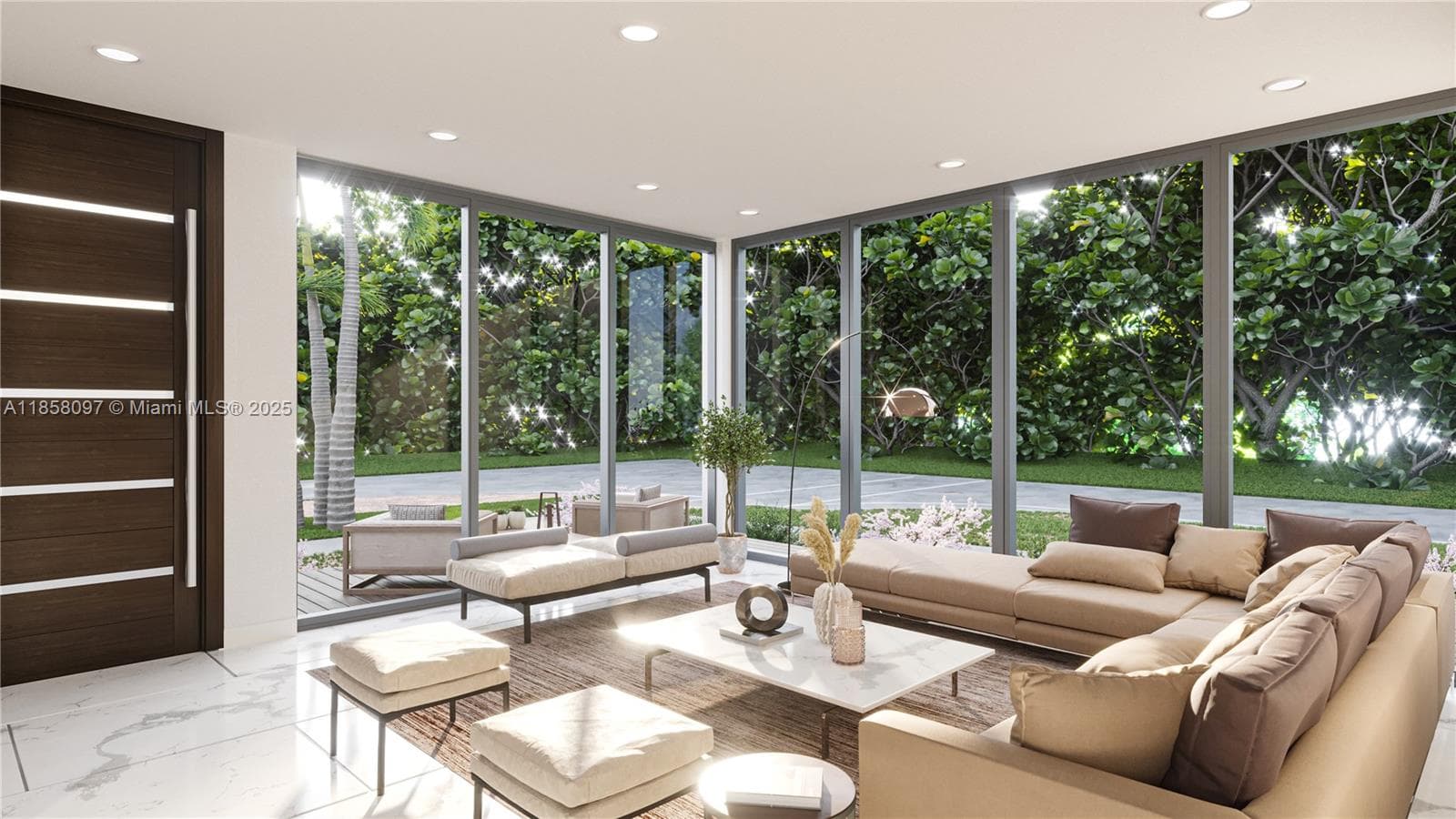 Conceptual Rendering - Living Room Area