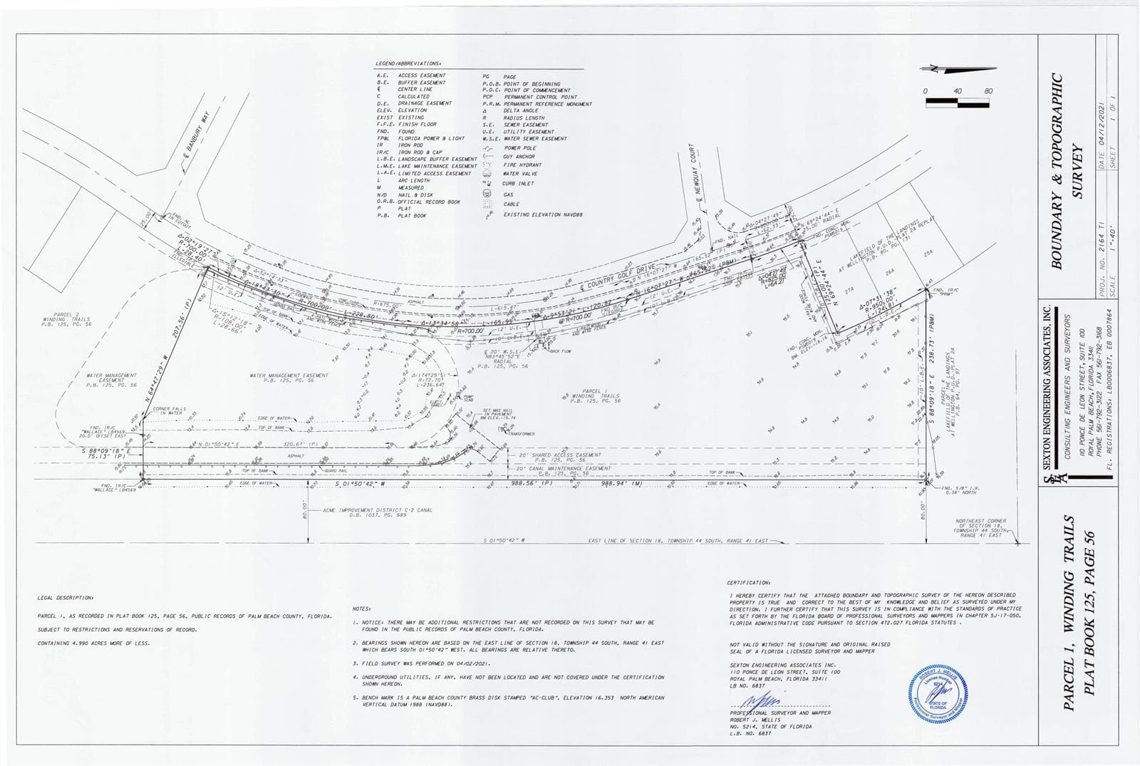 BOUNDARY & TOPOGRAPHIC SURVEY